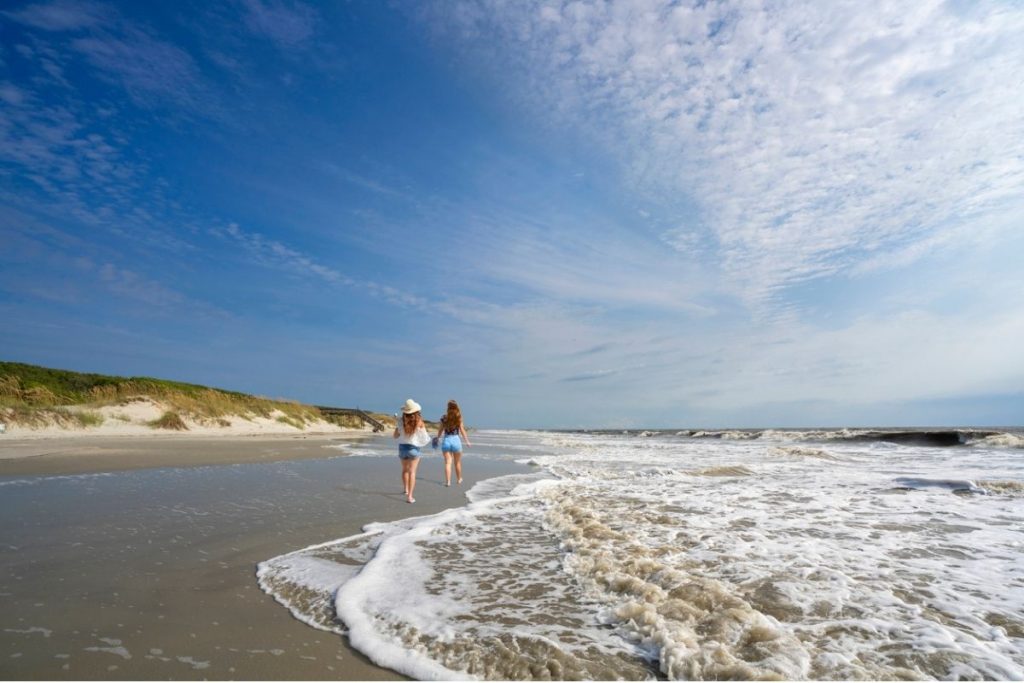 playa de la isla jekyll