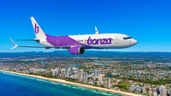 Bonza, la aerolínea de bajo coste de Sunshine Coast, apuesta por la expansión