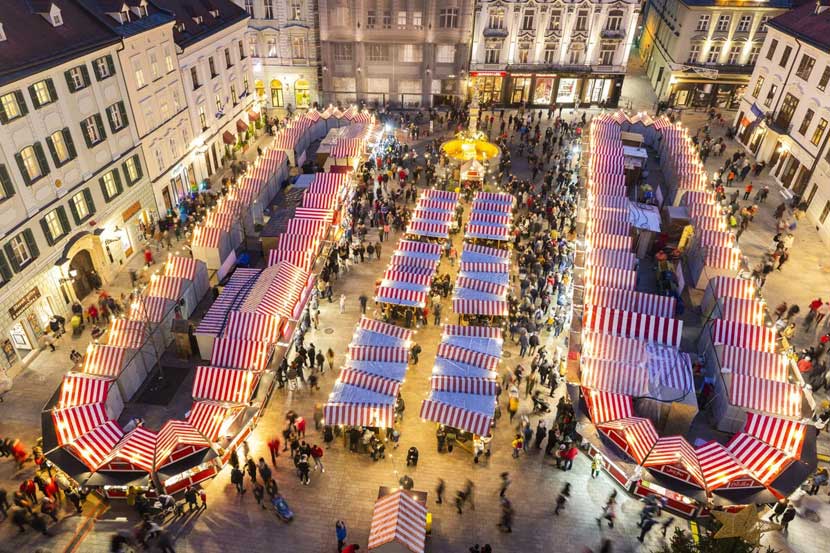 Bratislava, especial Navidad para su lista de cosas que hacer antes de morir