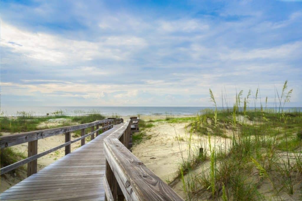 Playas de la isla Tybee
