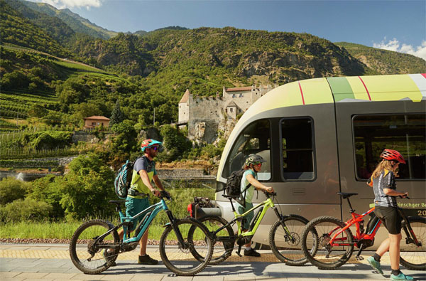 Vacaciones sin coche en el Tirol del Sur
