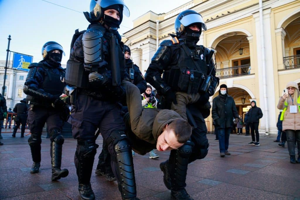 rusia protesta
