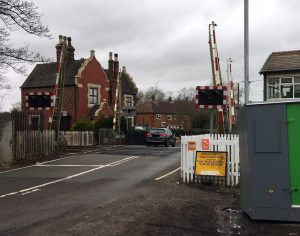 Network Rail inicia las obras de mejora de tres pasos a nivel en Staffordshire