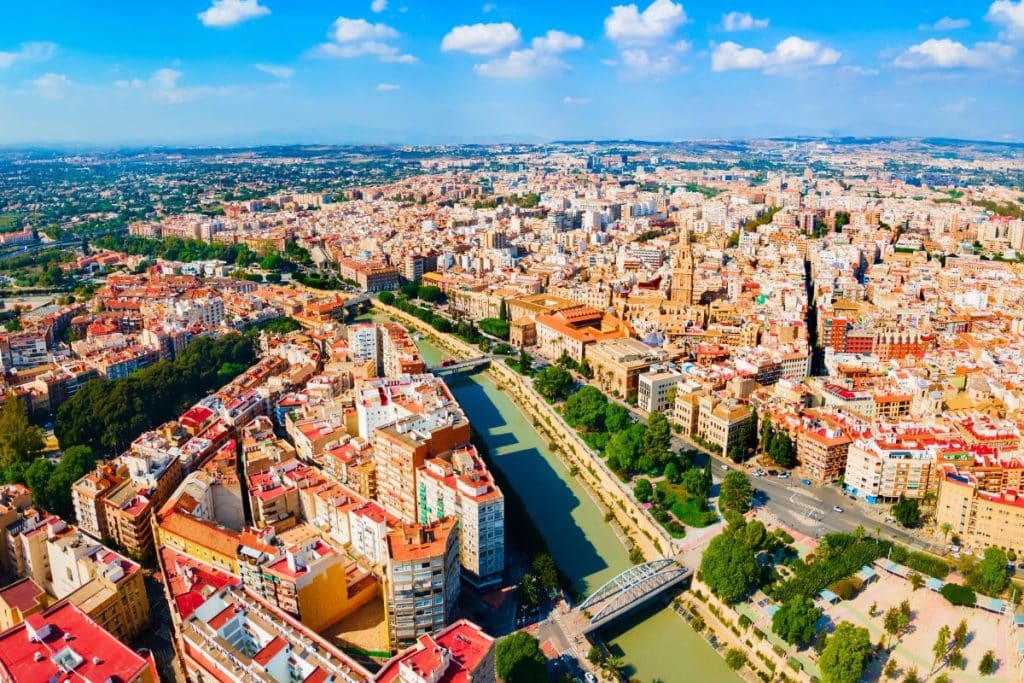 vista de la ciudad de murcia