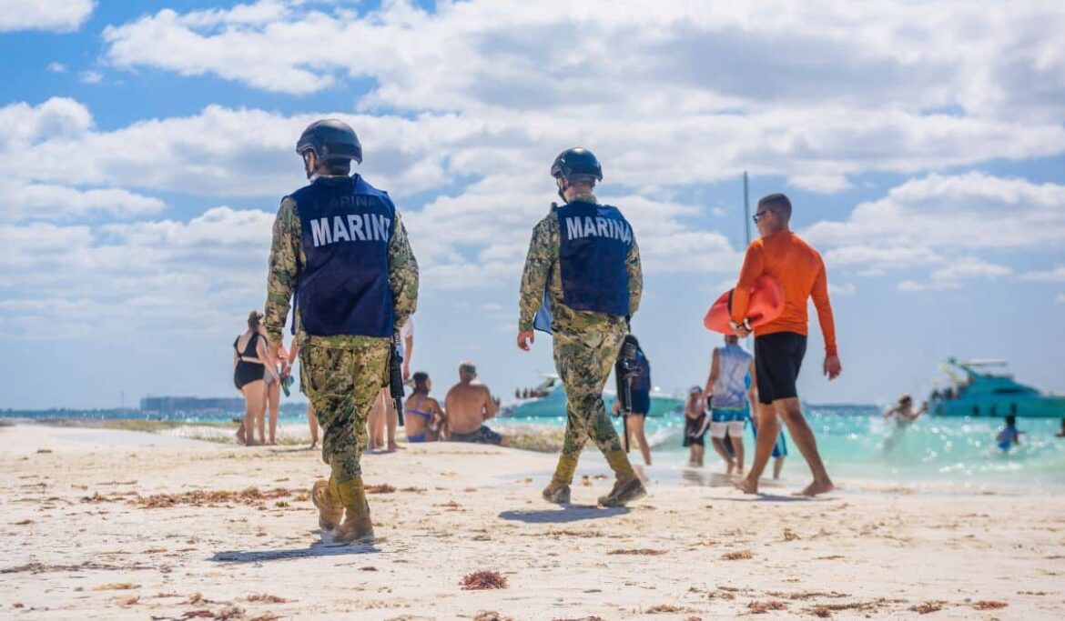 Las autoridades mexicanas confirman el refuerzo de la seguridad en la zona de Cancún de cara a la Navidad